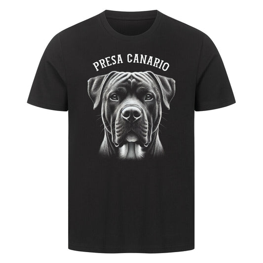Premium T-Shirt "Presa Canario - Pure" Schwarz – hunde-shirt.de