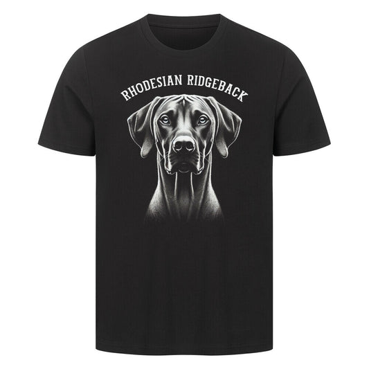 Premium T-Shirt "Rhodesian Ridgeback - Pure" Schwarz – hunde-shirt.de