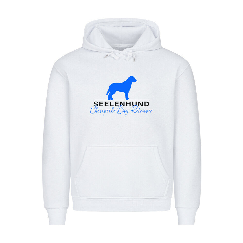 Premium Hoodie "Chesapeake Bay - Seelenhund" Weiß – hunde-shirt.de