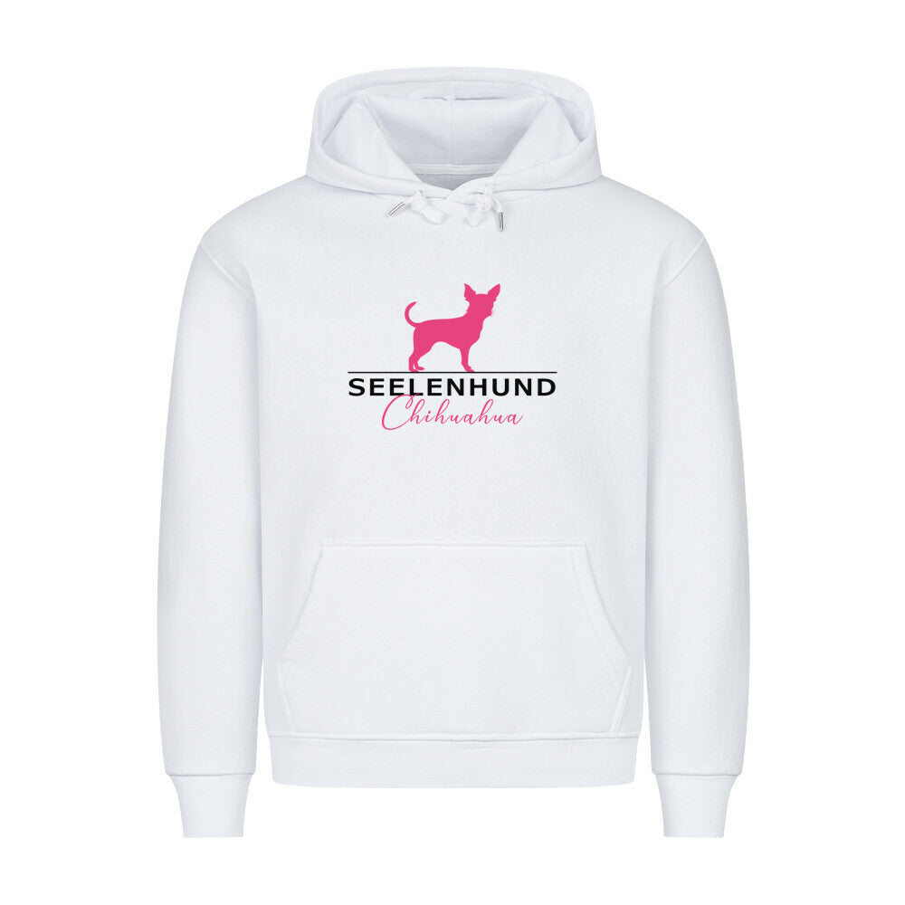 Premium Hoodie "Chihuahua - Seelenhund" Weiß – hunde-shirt.de