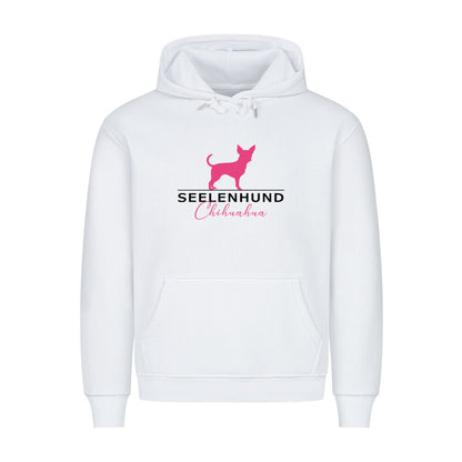 Premium Hoodie "Chihuahua - Seelenhund" Weiß – hunde-shirt.de