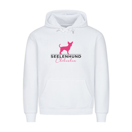 Premium Hoodie "Chihuahua - Seelenhund" Weiß – hunde-shirt.de