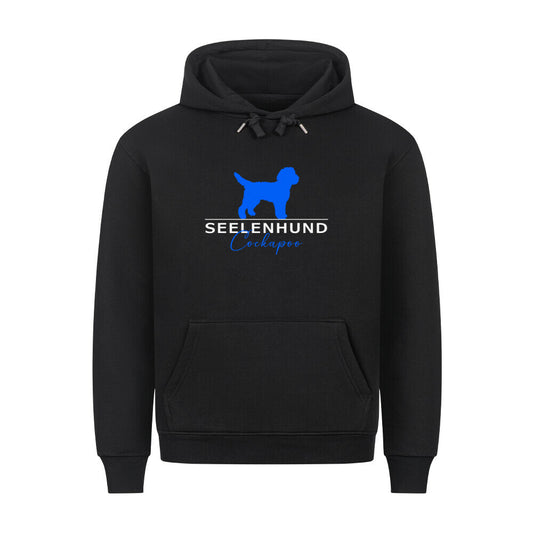 Premium Hoodie "Cockapoo - Seelenhund" Schwarz – hunde-shirt.de