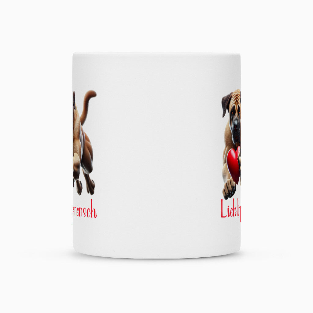 Tasse "Boerboel - Lieblingsmensch" – hunde-shirt.de
