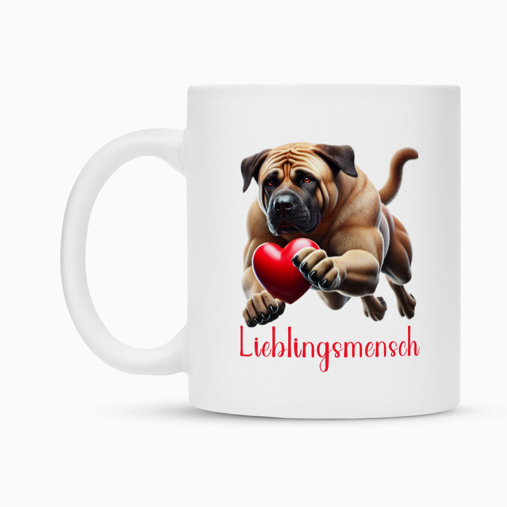 Tasse "Boerboel - Lieblingsmensch" – hunde-shirt.de