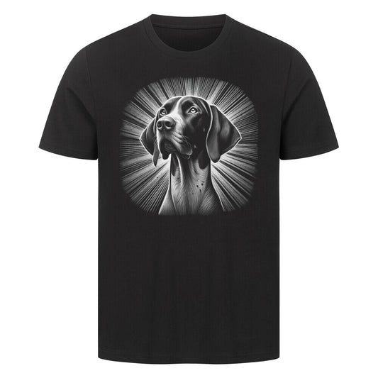 Premium T-Shirt "English Pointer - Shine" Schwarz – hunde-shirt.de