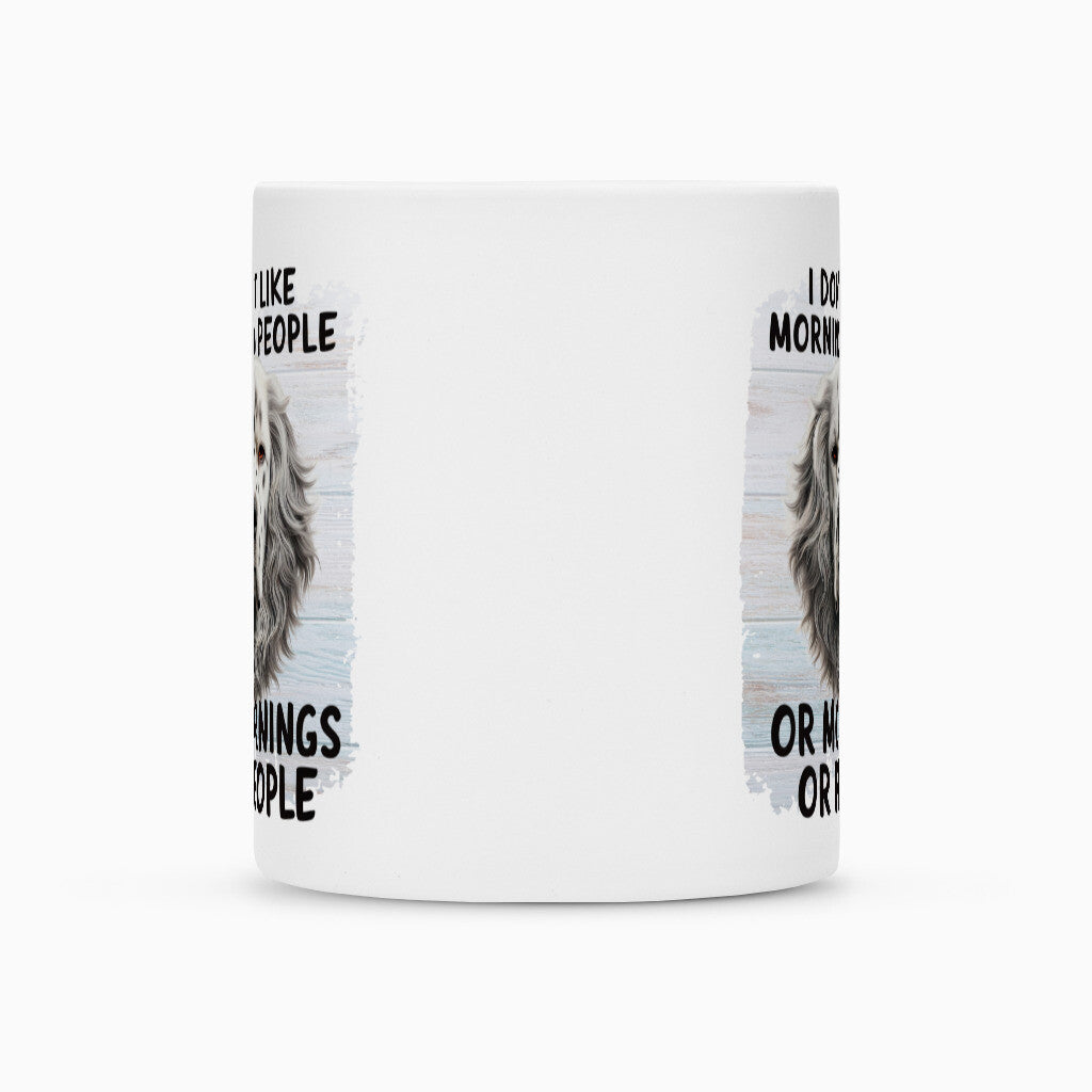Tasse "English Setter - Morning People" – hunde-shirt.de