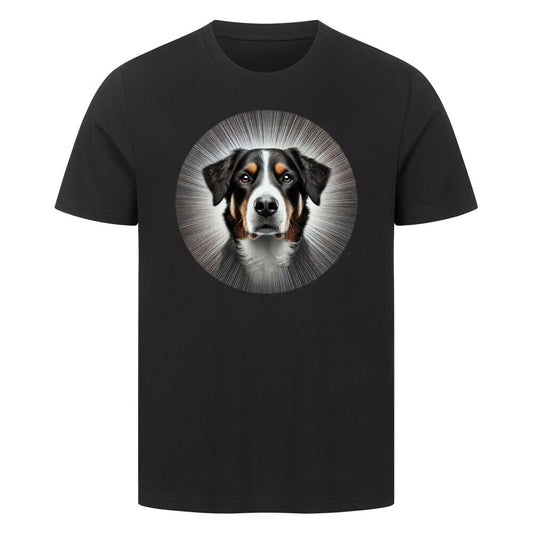 Premium T-Shirt "Entlebucher - Star" Schwarz – hunde-shirt.de