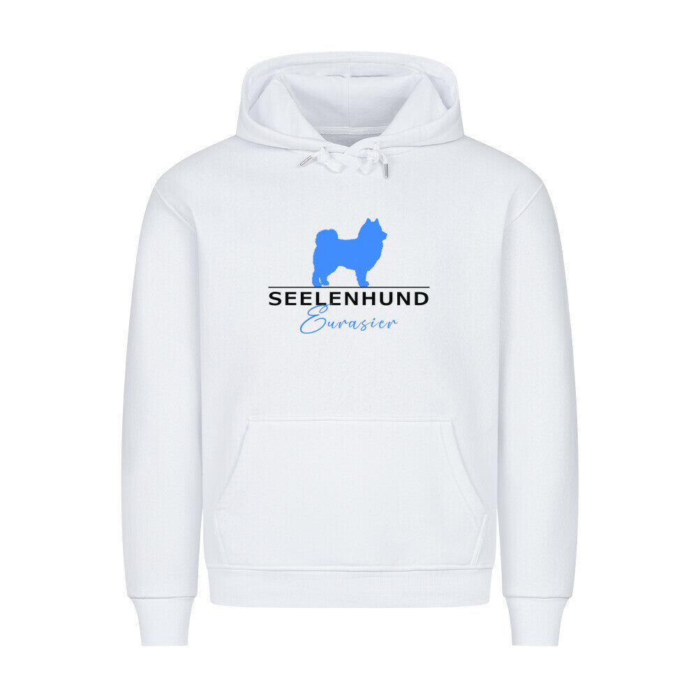 Premium Hoodie "Eurasier - Seelenhund" Weiß – hunde-shirt.de