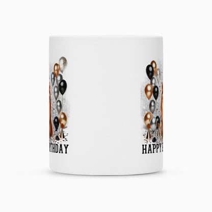 Tasse "Finnischer Spitz - Happy Birthday" – hunde-shirt.de