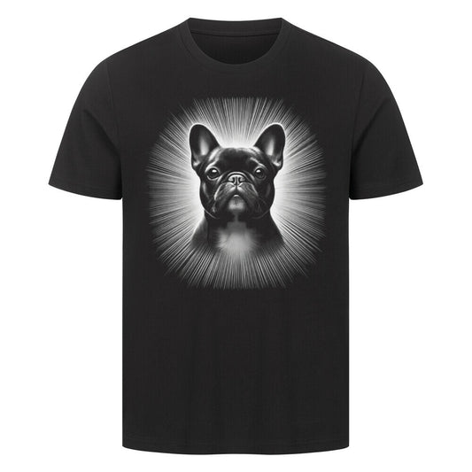 Premium T-Shirt "Frenchie - Star" Schwarz – hunde-shirt.de