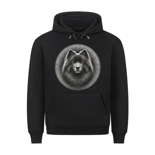 Premium Hoodie "Großspitz - Star" Schwarz – hunde-shirt.de
