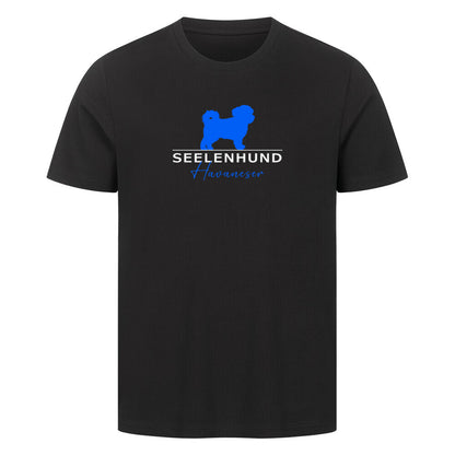 Premium T-Shirt "Havaneser - Seelenhund" Schwarz – hunde-shirt.de