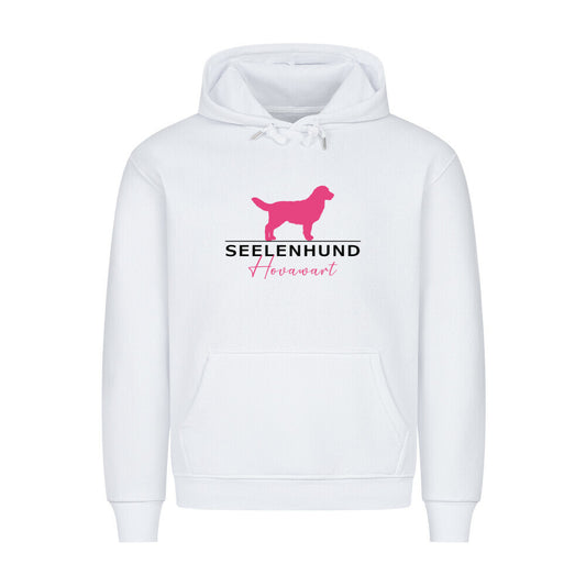Premium Hoodie "Hovawart - Seelenhund" Weiß – hunde-shirt.de
