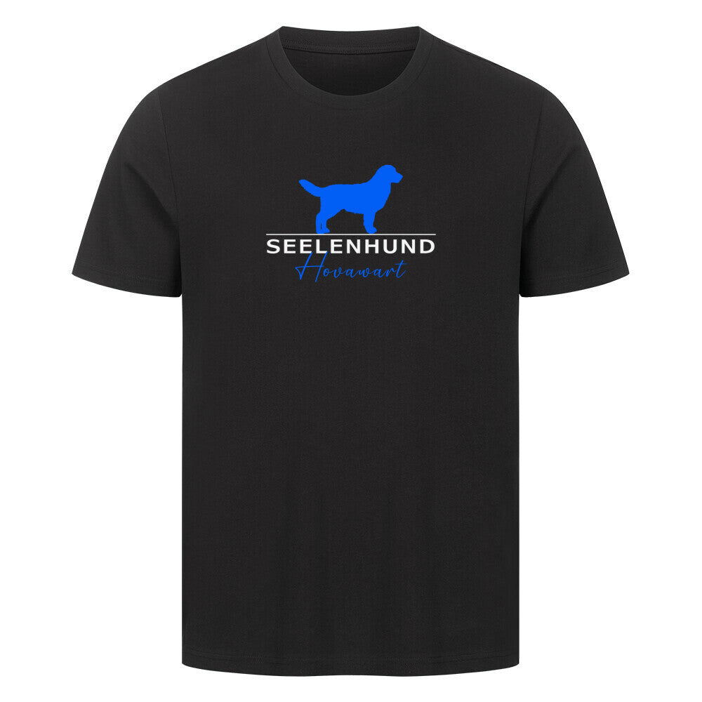 Premium T-Shirt "Hovawart - Seelenhund" Schwarz – hunde-shirt.de