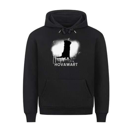 Premium Hoodie "Hovawart - Brush" Schwarz – hunde-shirt.de
