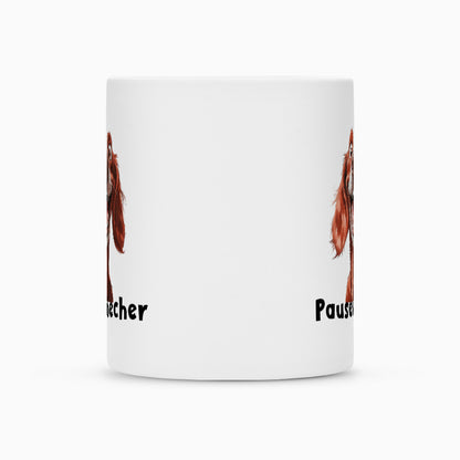 Tasse "Irish Red & White - Pausenbecher" – hunde-shirt.de