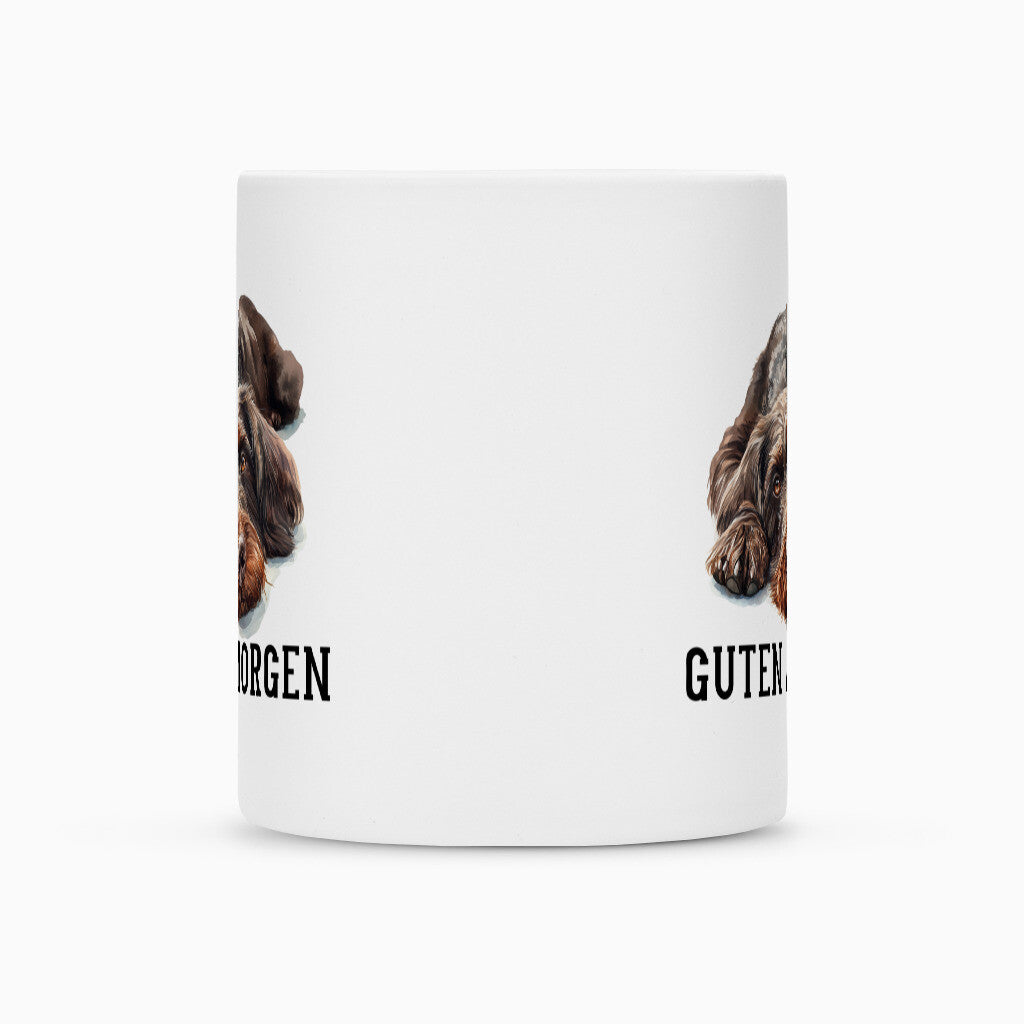 Tasse "Griffon Korthals - Guten Morgen" – hunde-shirt.de