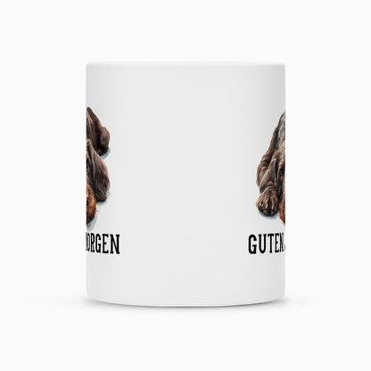 Tasse "Griffon Korthals - Guten Morgen" – hunde-shirt.de