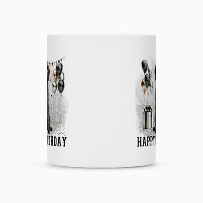 Tasse "Griffon Korthals - Happy Birthday" – hunde-shirt.de