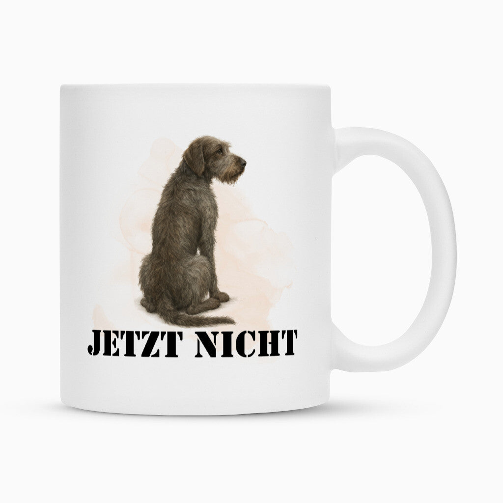 Tasse "Griffon Korthals - JETZT NICHT" Weiß – hunde-shirt.de