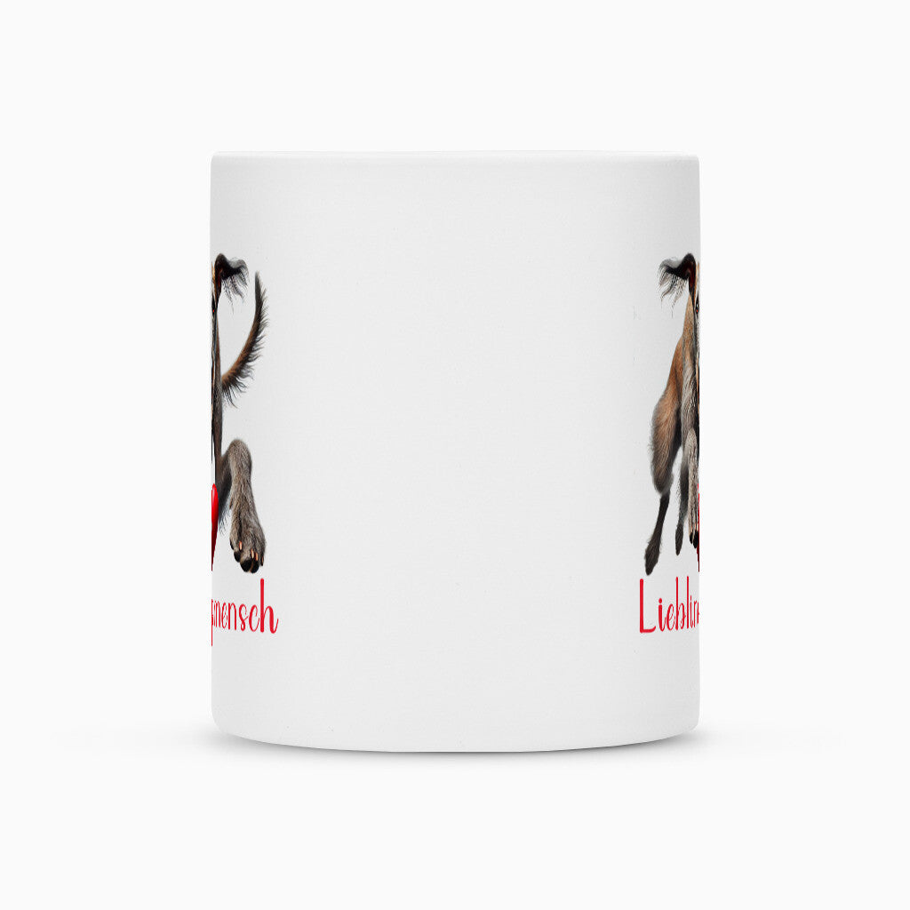 Tasse "Irischer Wolfshund - Lieblingsmensch" – hunde-shirt.de