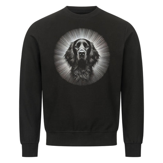 Premium Sweatshirt "Irish Setter - Shining" Schwarz – hunde-shirt.de