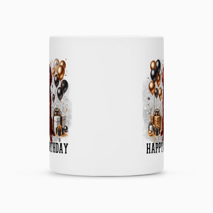 Tasse "Irish Setter - Happy Birthday" – hunde-shirt.de