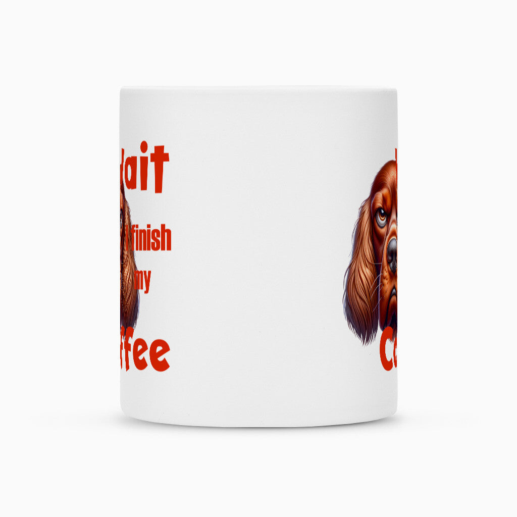 Tasse "Irish Setter - Wait..." – hunde-shirt.de