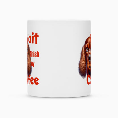 Tasse "Irish Setter - Wait..." – hunde-shirt.de