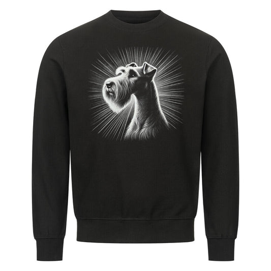 Premium Sweatshirt "Irish Terrier - Shine" Schwarz – hunde-shirt.de