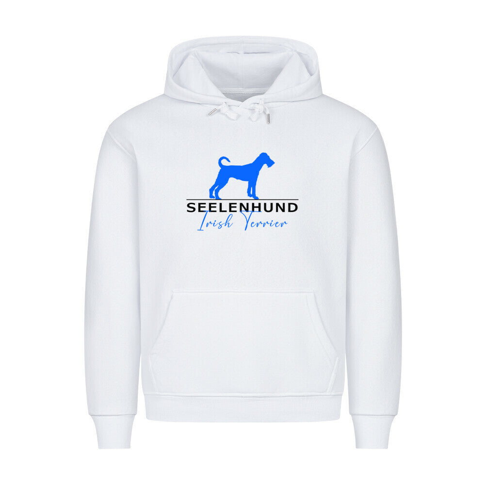 Premium Hoodie "Irish Terrier - Seelenhund" Weiß – hunde-shirt.de