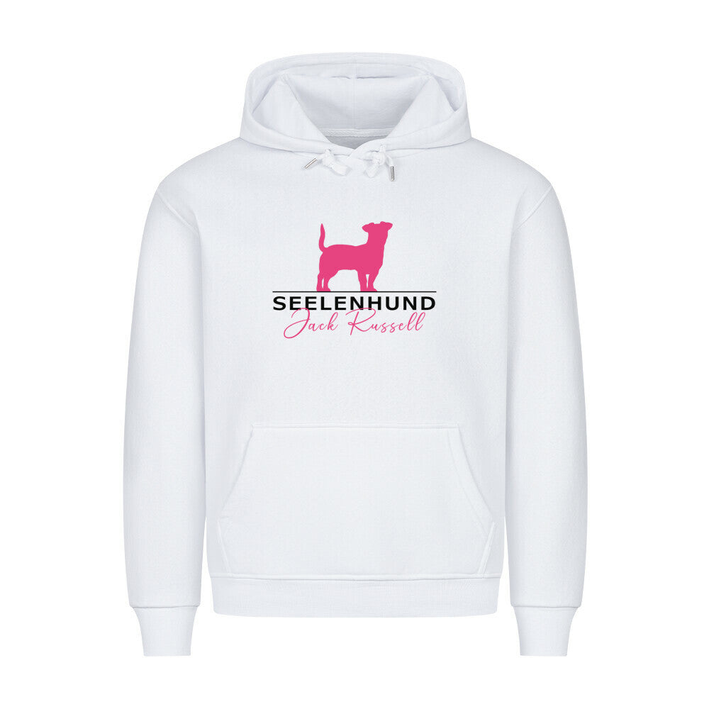 Premium Hoodie "Jack Russell - Seelenhund" Weiß – hunde-shirt.de