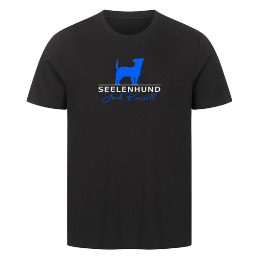 Premium T-Shirt "Jack Russell - Seelenhund" Schwarz – hunde-shirt.de