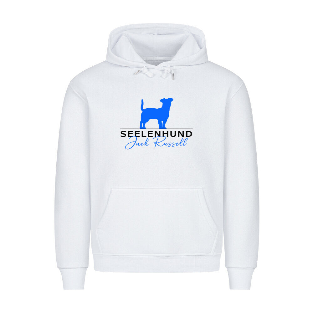 Premium Hoodie "Jack Russell - Seelenhund" Weiß – hunde-shirt.de
