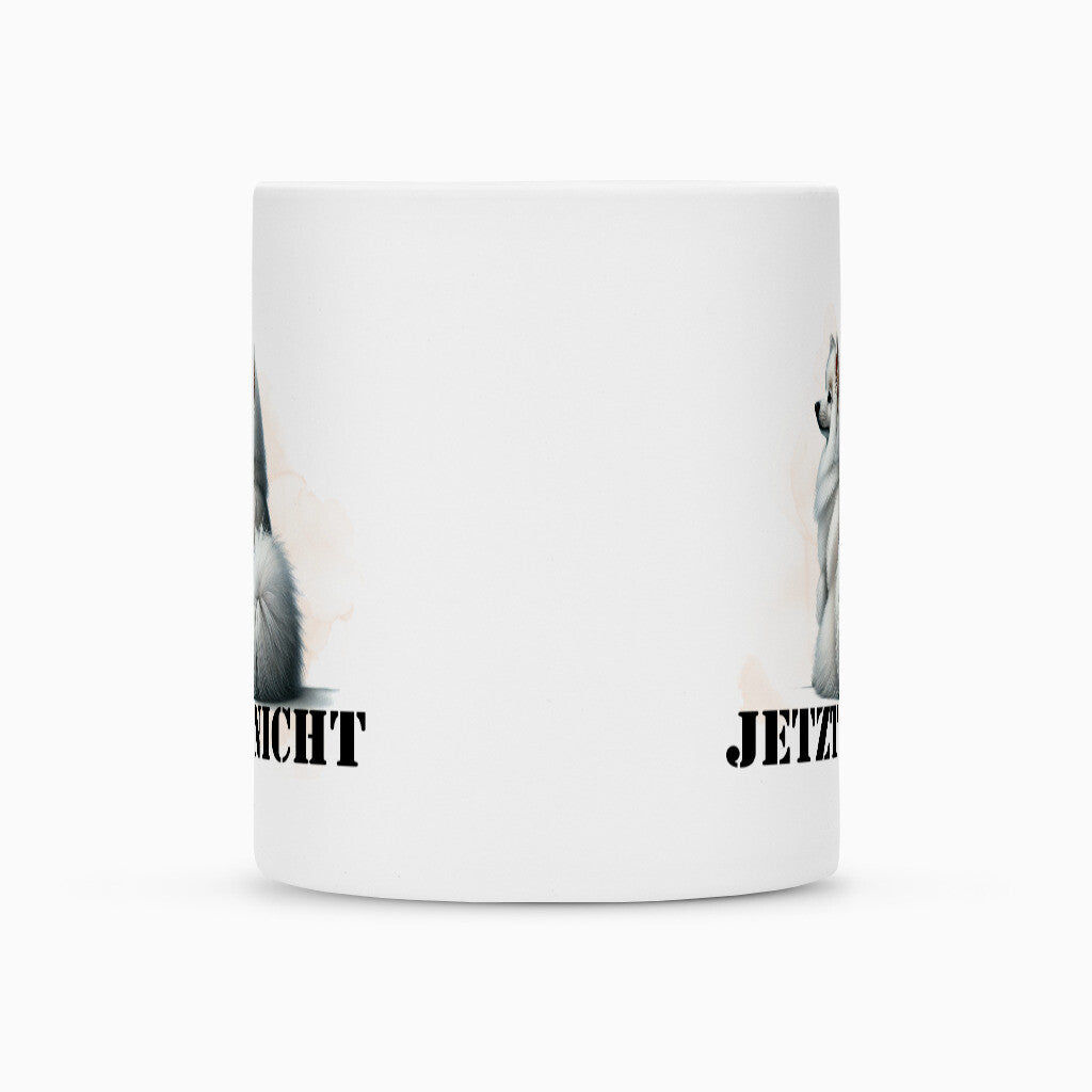 Tasse "Japan Spitz - JETZT NICHT" – hunde-shirt.de