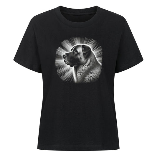 Premium Damen-Shirt "Kangal - Shine" Schwarz – hunde-shirt.de