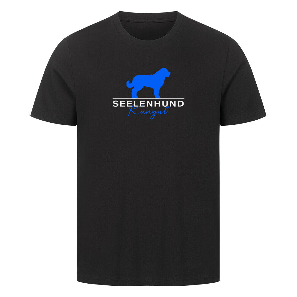 Premium T-Shirt "Kangal - Seelenhund" Schwarz – hunde-shirt.de