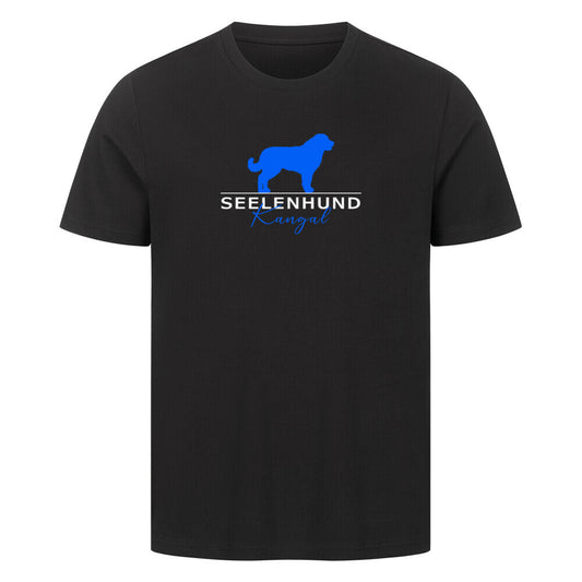 Premium T-Shirt "Kangal - Seelenhund" Schwarz – hunde-shirt.de