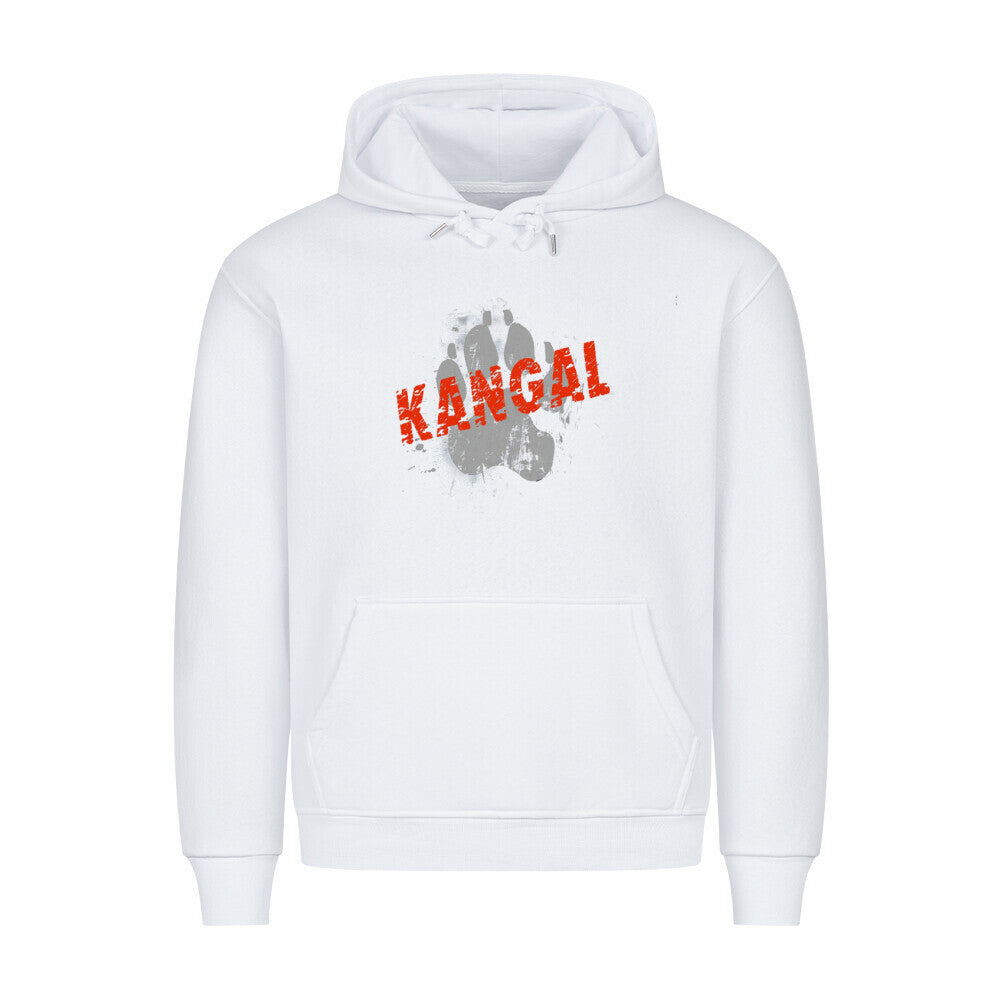 Premium Hoodie "Kangal - PAW" Weiß – hunde-shirt.de