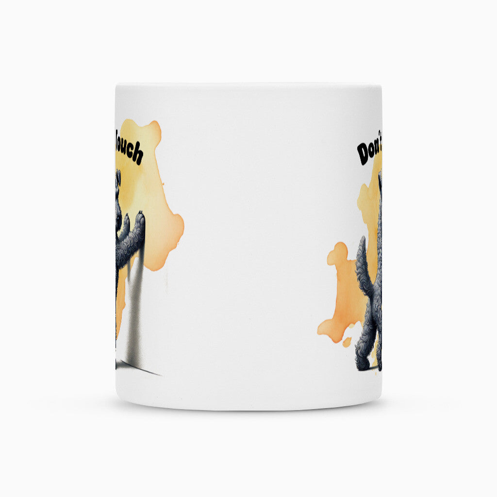Tasse "Kerry Blue - Don´t touch" – hunde-shirt.de
