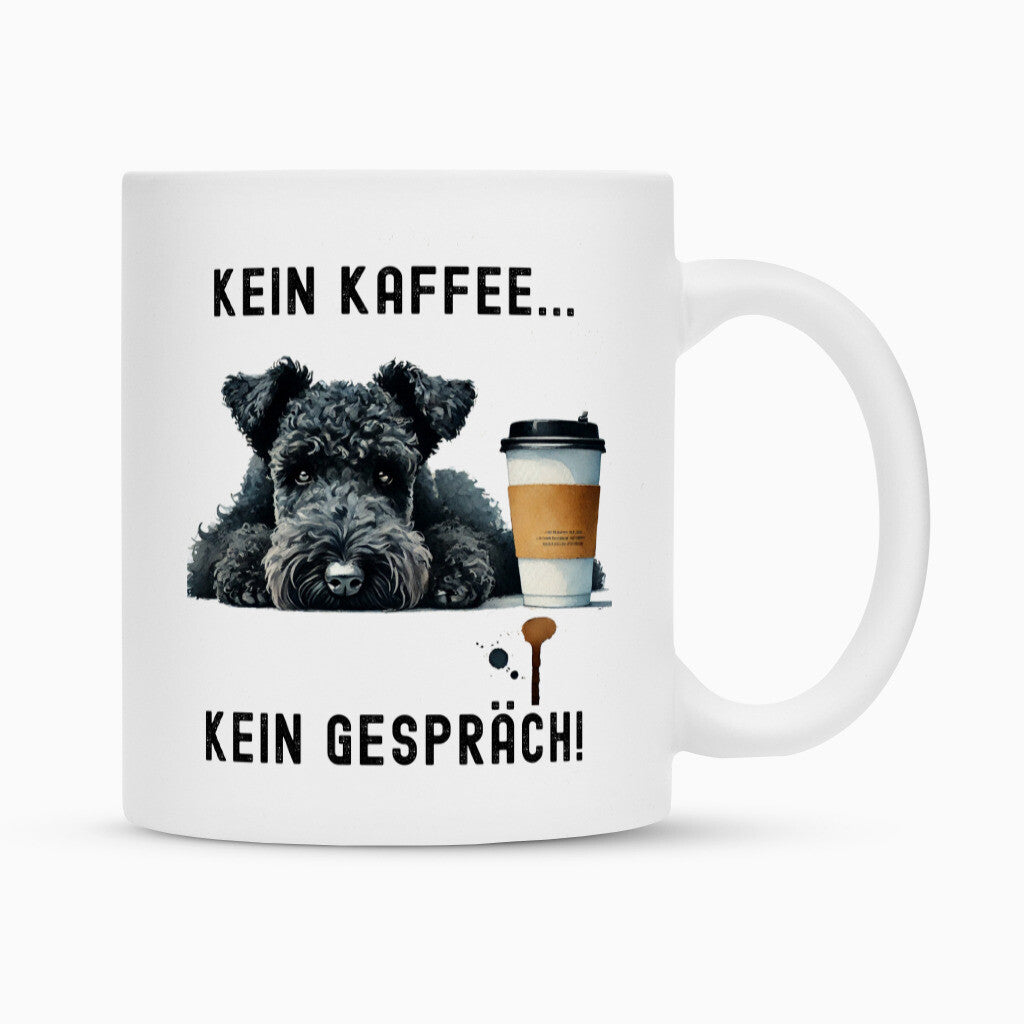 Tasse "Kerry Blue - Kein Kaffee..." Weiß – hunde-shirt.de