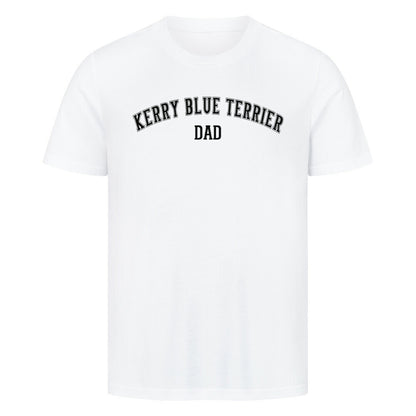 Premium T-Shirt "Kerry Blue - DAD" Weiß – hunde-shirt.de