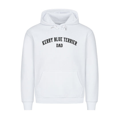 Premium Hoodie "Kerry Blue - DAD" Weiß – hunde-shirt.de