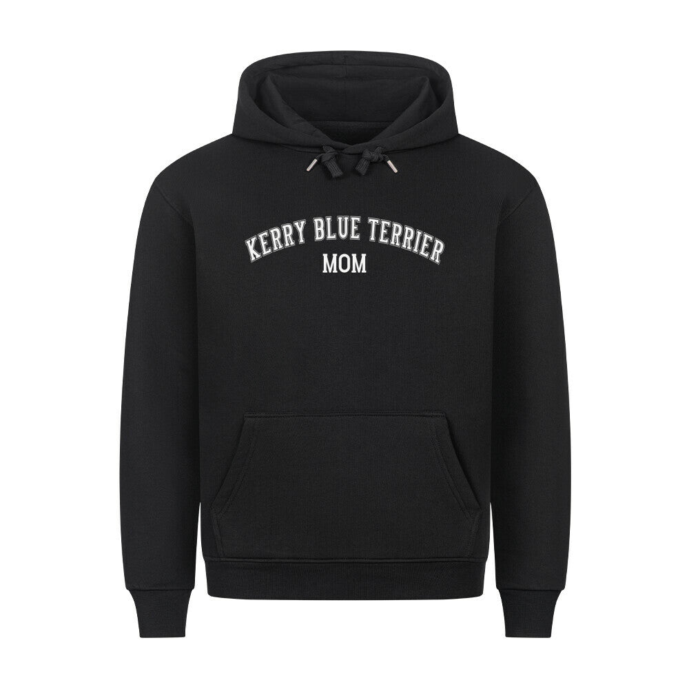 Premium Hoodie "Kerry Blue - MOM" Schwarz – hunde-shirt.de