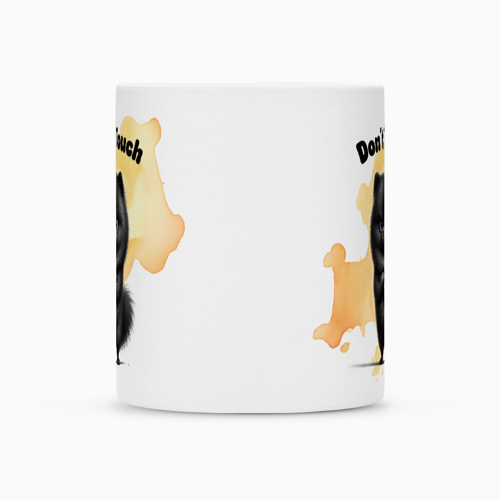 Tasse "Kleinspitz - Don´t touch" – hunde-shirt.de