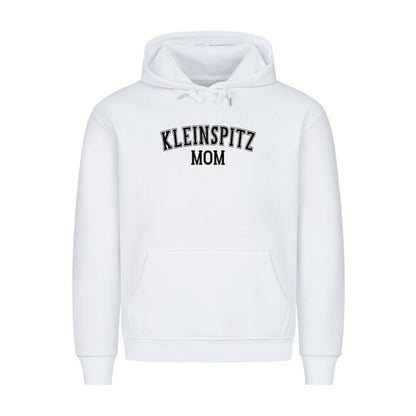 Premium Hoodie "Kleinspitz - MOM" Weiß – hunde-shirt.de
