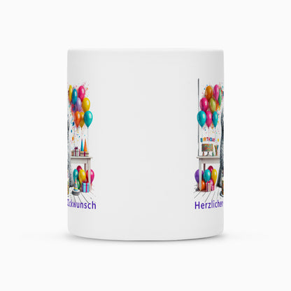 Tasse "Komondor - Herzlichen Glückwunsch II" – hunde-shirt.de