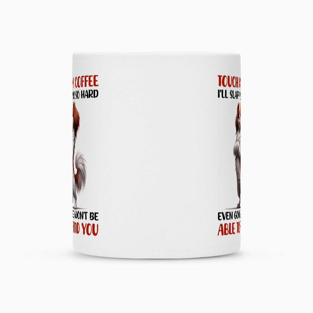 Tasse "Kooikerhondje - Touch my Coffee..." – hunde-shirt.de