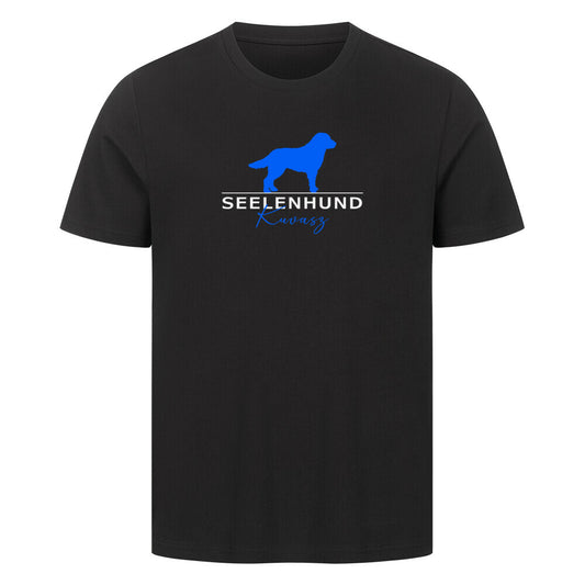 Premium T-Shirt "Kuvasz - Seelenhund" Schwarz – hunde-shirt.de